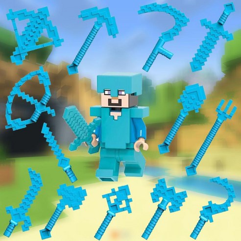 마인크래프트블록 호환블럭 피규어 마인크래프트커스텀 테크닉 세트 캐릭터, 8