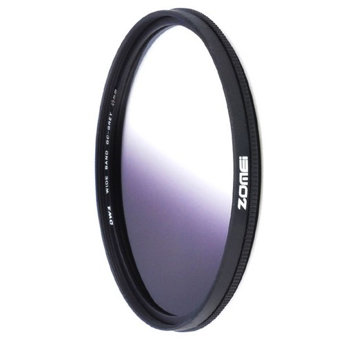 초박형 ND 필터 그라데이션 필터 광각 렌즈 필터 DIY For, 49mm, 회색, 설명