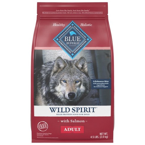 블루버팔로 독 연어 어덜트 사료, 2kg, 1개