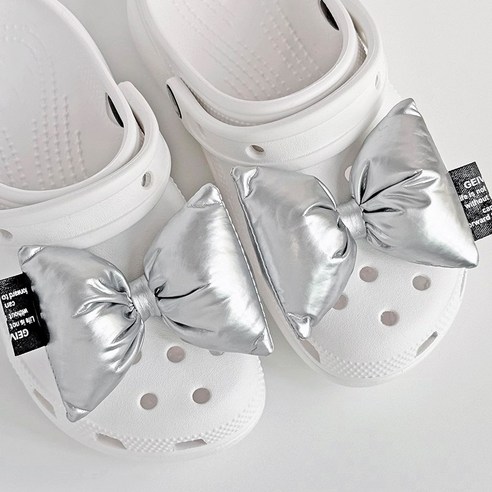 퍼니펀 패딩 리본, 당신의 신발에 사랑스러움을 더하세요! 리본파츠