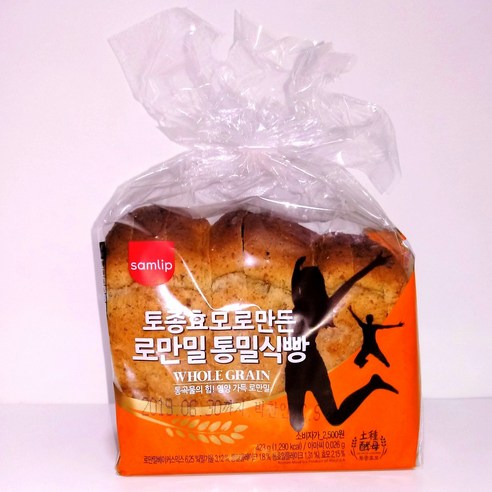 삼립 로만밀통밀식빵, 423g, 5봉