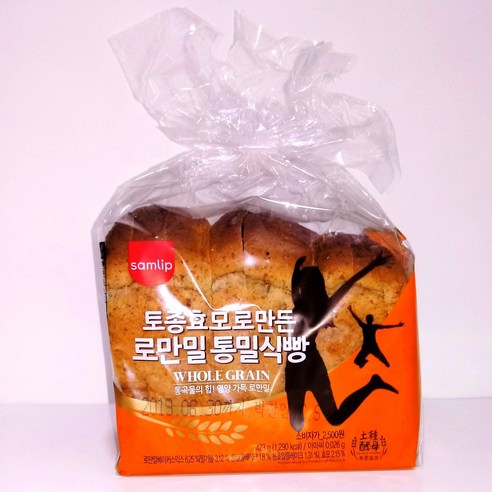 NS홈쇼핑 삼립 로만밀 통밀 식빵 420g [33331381], 24개