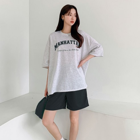 필시탐나 루즈핏 트레이닝 상하의 세트