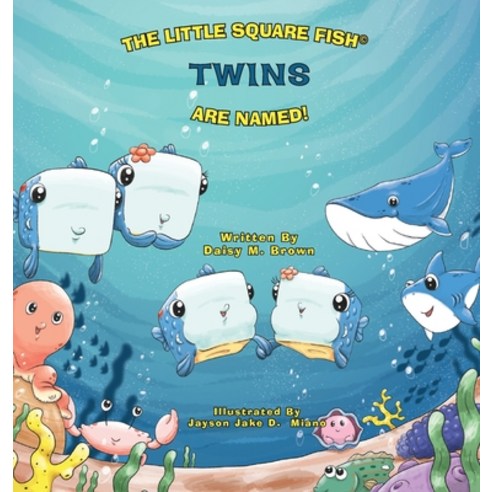 (영문도서) The Little Square Fish Twins Are Named Hardcover, Fiction, English, 9781636257310