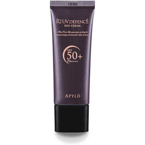 일본직발송 6. [병행수입] R2 디펜스 선크림 SPF50+PA++++ 톤업 크림 40ML1.35 FL.OZ K-BEAUTY B09L8FDVQ, One Size, One Color, 1개, 40ml