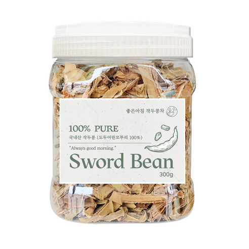 향긋한 아침을 여는 비밀, 좋은아침 국산 볶은 작두콩차