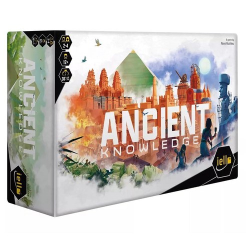 IELLO: Ancient Knowledge - Strategy Card Game Tableau Building Ages 12+ 2-4 Players 30 Min Per P, 1개