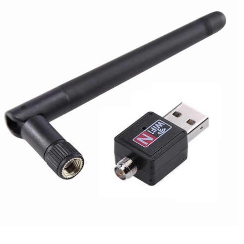 외장안테나 지그비 300mbps usb wifi 카드 어댑터 antena wi fi usb 수신기 무선 네트워크 카드 동글 네트워크 카드 노트북 데스크탑 ncuw02rk2db, 검은색