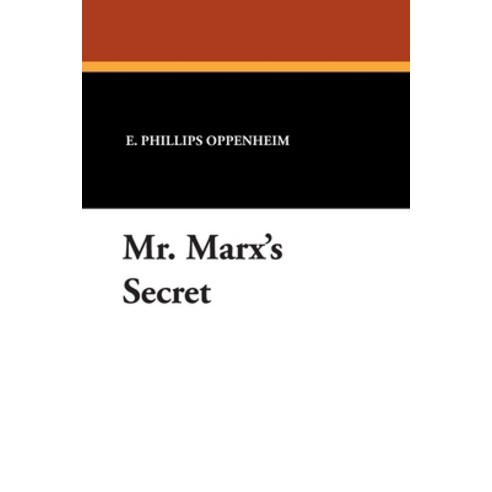 (영문도서) Mr. Marx''s Secret Paperback, Wildside Press, English, 9781434426000