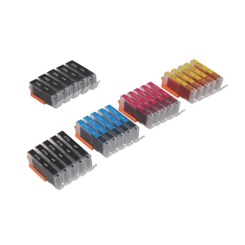 캐논 MG5750용 대용량 XL PGI-570 / CLI-571 호환 카트리지, 25개 구성 (5카트리지 5세트), 5개