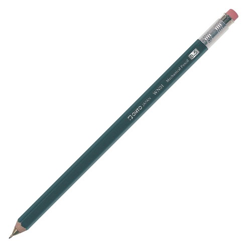 OHTO 목제 샤프 WN01 그린, 0.5mm, 1개