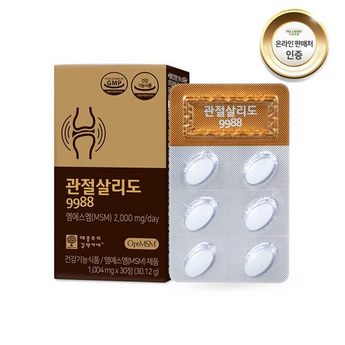 애플트리김약사네 관절살리도 9988 옵티 MSM