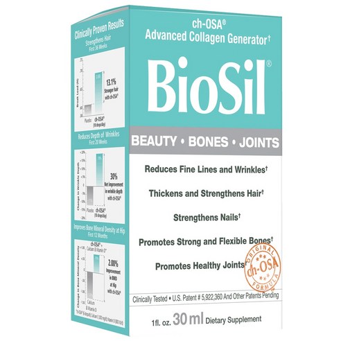 네추럴팩터스 바이오실 OSA 콜라겐 어드벤스드 제너레이터 1fl.oz (30ml) Natural Factors Biosil Collagen 30ml, 30ml, 1개