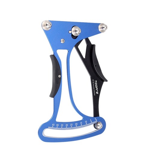 Retemporel TOOPRE MTB 도로 자전거 휠 스포크 검사기 조정 가능한 수리 도구 용 장력 측정기, 하나, 푸른