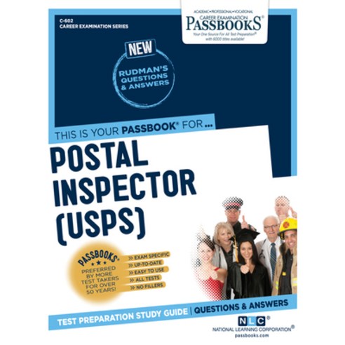Postal Inspector (U.S.P.S.) Volume 602 Paperback, Passbooks, English, 9781731806024