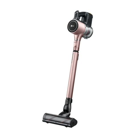 편리한 무선형 디자인과 뛰어난 청소력을 결합한 LG 코드제로 A9가 집안청소를 손쉽고 효율적으로 만듭니다.