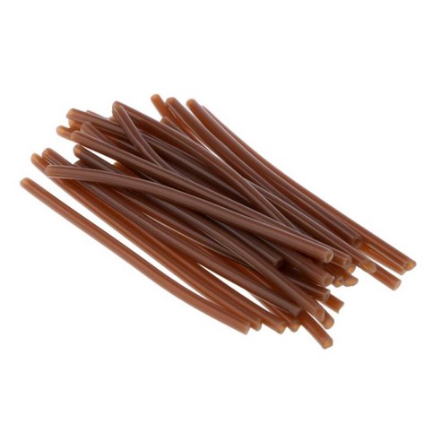 30Pcs Plactic 잉어 낚시 라인 후크 슬리브 적당한 경도 헤어 장비 튜브, 다크 브라운, 설명
