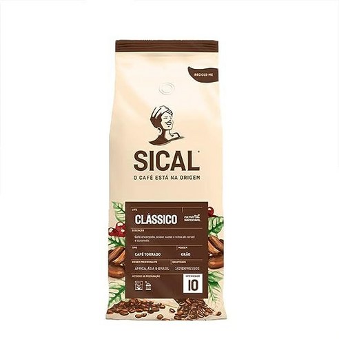 Sical 맛있는 커피빈 – 시칼 포르투갈어 5성 (1kg), 1개, 1000g