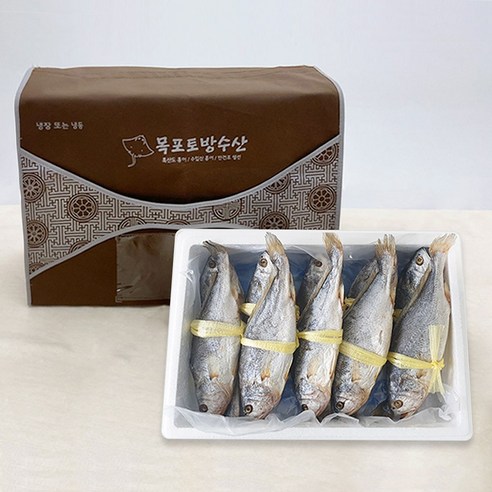 반건조 제수용 부세 조기 (29~31cm) / 배안갈라진 제사생선, 10마리[선물포장], 1개