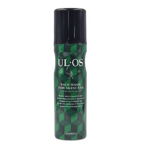 Otsuka ULOS Face Wash 우르오스 페이스 워시 100g2개, 100g, 1세트