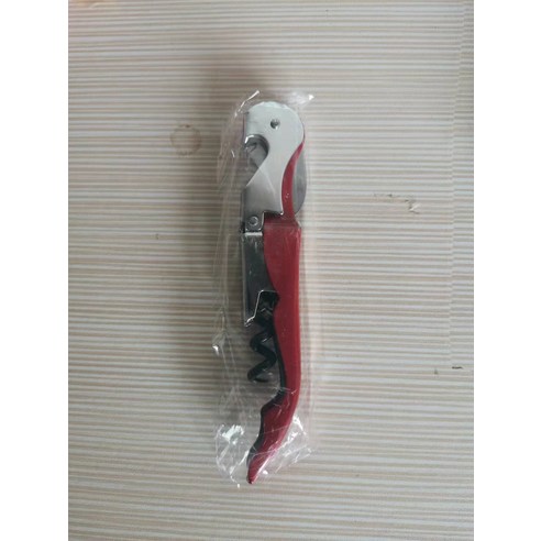 ZZJJC 아이디어 해마칼 와인 오프너 맥주 오프너 양용주 시작 해마칼 휴대, 다홍색해마칼