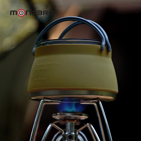 캠핑의 품격을 높이는, 편리하고 감성적인 montero 폴더블 실리콘 포트