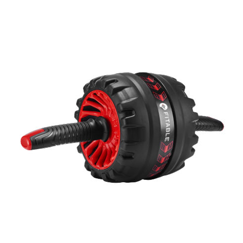 FITABLE AB슬라이드 롤아웃 강력 스프링 초보자용, 부상방지 AB슬라이드 - 초보자, 화이트