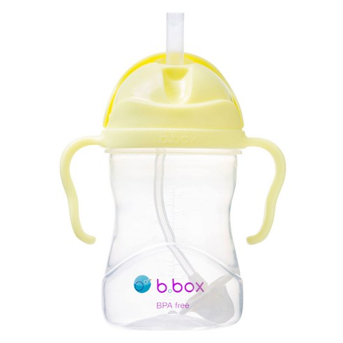 비박스 그래비티 빨대 물병, 젤라또 옐로, 240ml, 1개
