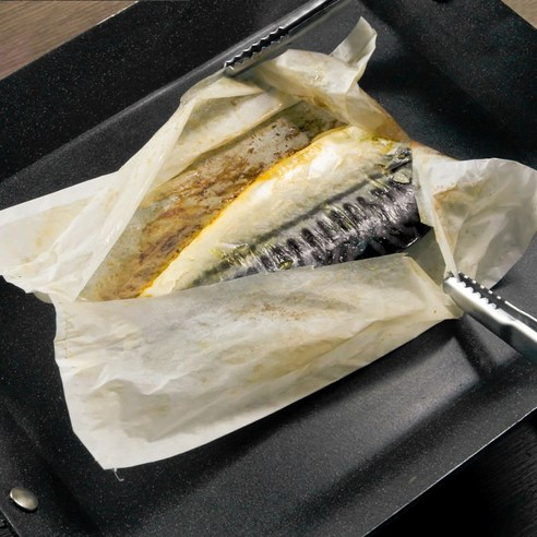 연기와 냄새 없이 즐기는 촉촉한 스팀팩 고등어