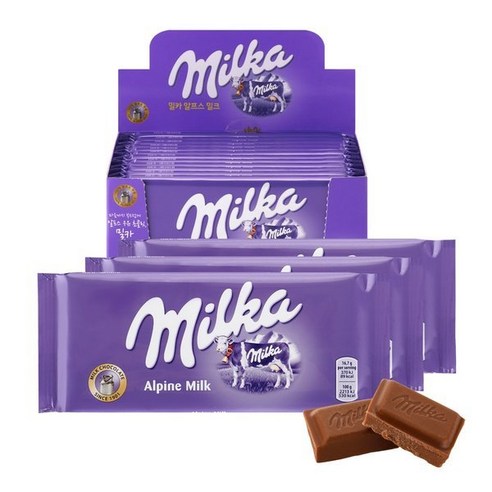 밀카 오리지널 초콜릿 12p, 100g, 12개