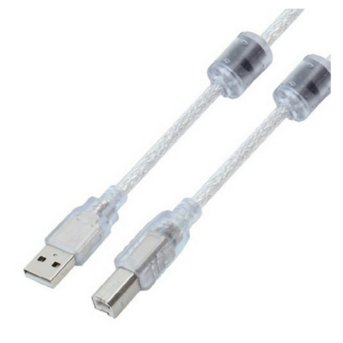 엠비에프 USB 2.0 A M B M 고급 쉴드 케이블, 1개, 5m