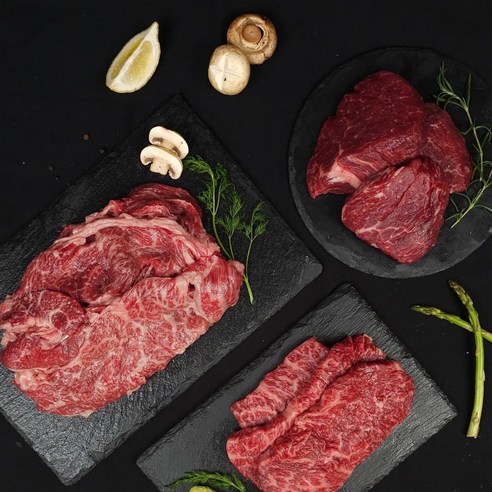 국내산 1++ 등급 한우, 최상의 품질과 다양한 부위로 구성된 선물세트
