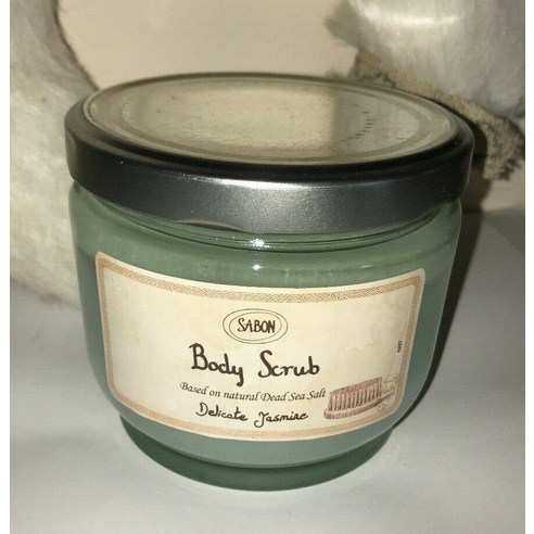 SABON 사봉 body scrub Delicate Jasmine 600g-21.2oz. NEW 102081