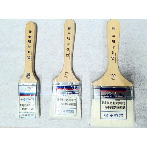 태양산업 수성유성겸용 일자붓, 1개