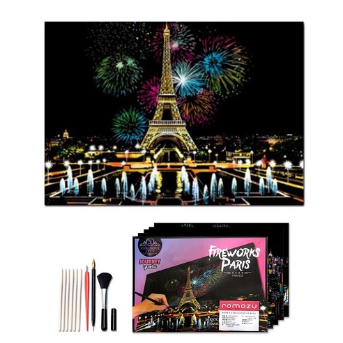 어둠 속에서 피어나는 빛의 향연, 로모주 스크래치 나이트뷰