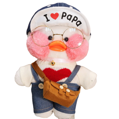 PKTOYS 캐릭터 큐티잼 럭키백변빵빵덕오리 인형옷피규어 졸업선물