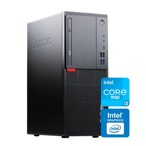 레노버(Lenovo) ThinkCentre M720T i3-9100 가정 사무용 데스크탑 조립 PC