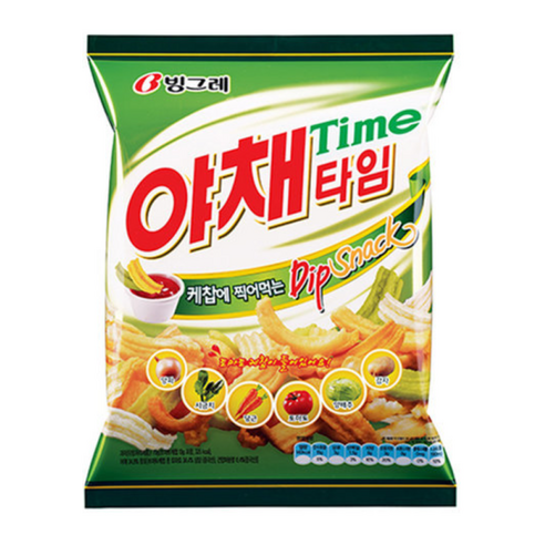 빙그레 야채타임, 70g, 6개