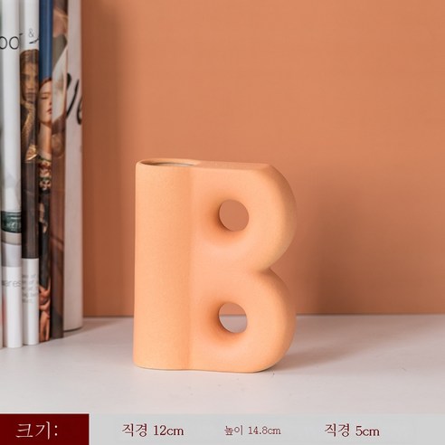 DFMEI 북유럽 Ins풍 심플한 도자기 개성 꽃병 말린 꽃꽂이 장식품 거실 민박 예술 가구 장식품", Cyn-Cai 아트 [B] 달콤한 오렌지, {"패션의류/잡화 사이즈":"DFMEI"}