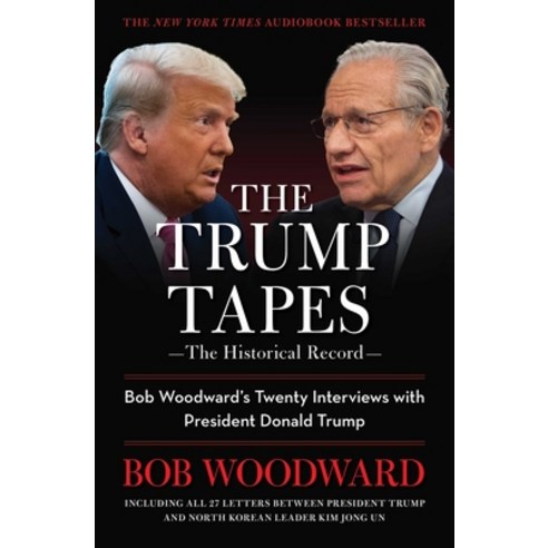 (영문도서) The Trump Tapes: Bob Woodward''s Twenty Interviews with President Donald Trump Paperback, Simon & Schuster, English, 9781668028148