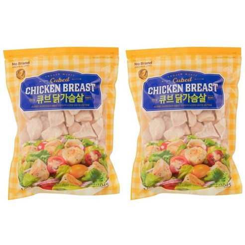 노브랜드 냉동 큐브 닭가슴살 1000g, 1kg, 1개