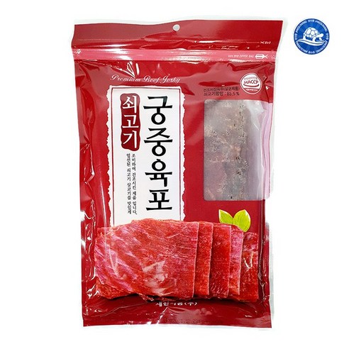 [초이스건어물] 쇠고기 궁중 육포 900g 500g, 1.쇠고기 궁중 육포 900g, 1개