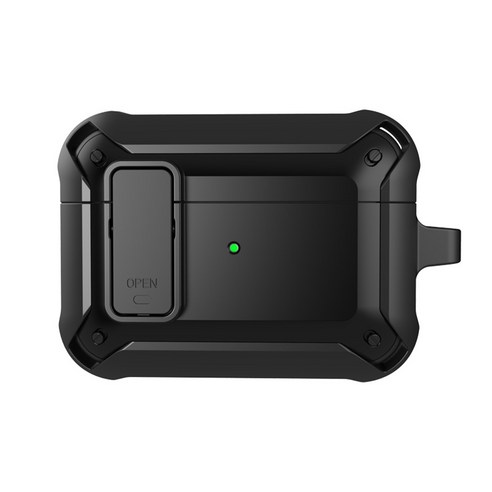 에어팟프로케이스 남성형 견고한 이어폰 케이스+ 카라비너, 색상 11, 에어팟Airpods3