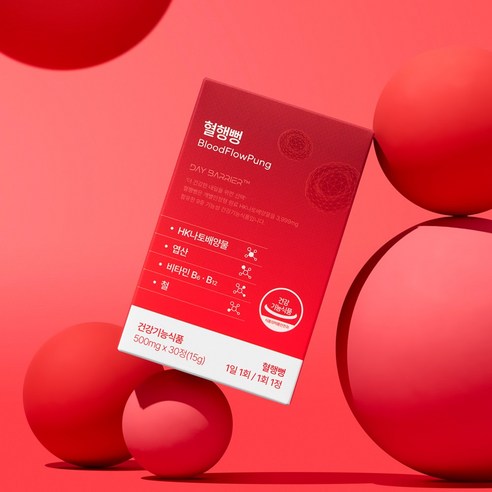혈액 순환 개선을 위한 혁신적인 솔루션: 데이배리어 혈행개선 혈행뻥