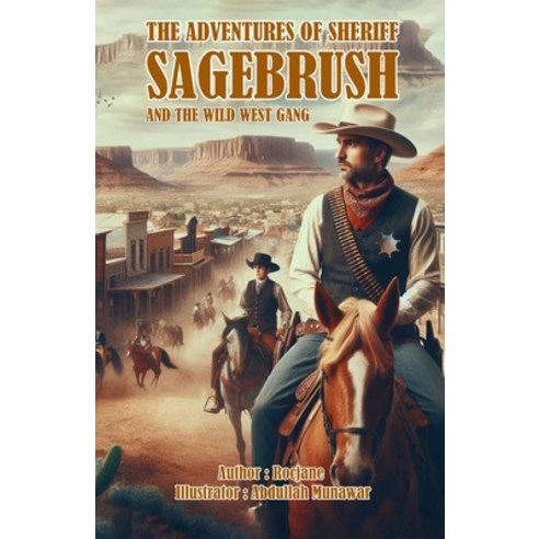 (영문도서) The Adventures of Sheriff Sagebrush and the Wild West Gang Paperback, Rocjane, English, 9798869352620