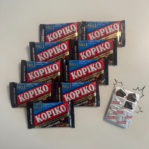 코피코 캔디 톡톡 까먹는 캡슐 타입, 10개, 32mg