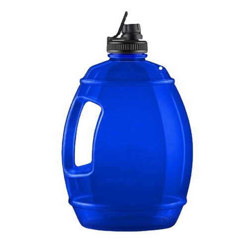 ANKRIC 물컵 3.78L 대형 주전자 체육관 운동 주전자 PETG 식품 등급 플라스틱 주전자, 푸른