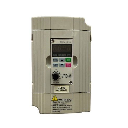 VFD-M 시리즈 저잡음 미니 3상 VFD022M43B 2.2KW 380V 460V 인버터