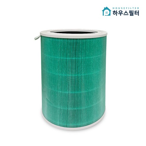 스마트 에어 필터 한일 폼코팅 파티클 필터 2p, z175, 1개 12 샤오미 미 에어 전용 공기청정기 필터 그린