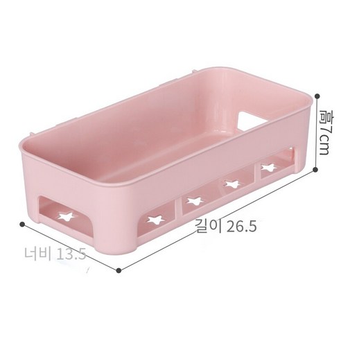 화장실 화장지 랙 종이 상자 비 천공 벽 장착 방수, 분홍색 천공되지 않은 사각형 프레임